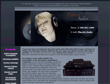 Tablet Screenshot of placetteaudio.com